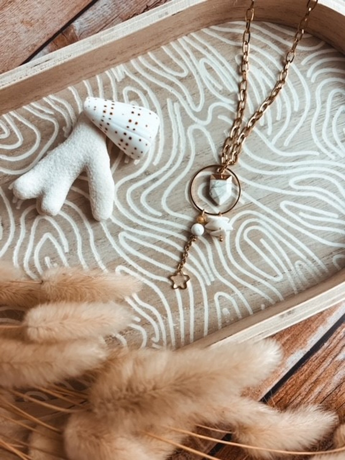 Bijoux pierres naturelles collier MAREVA
