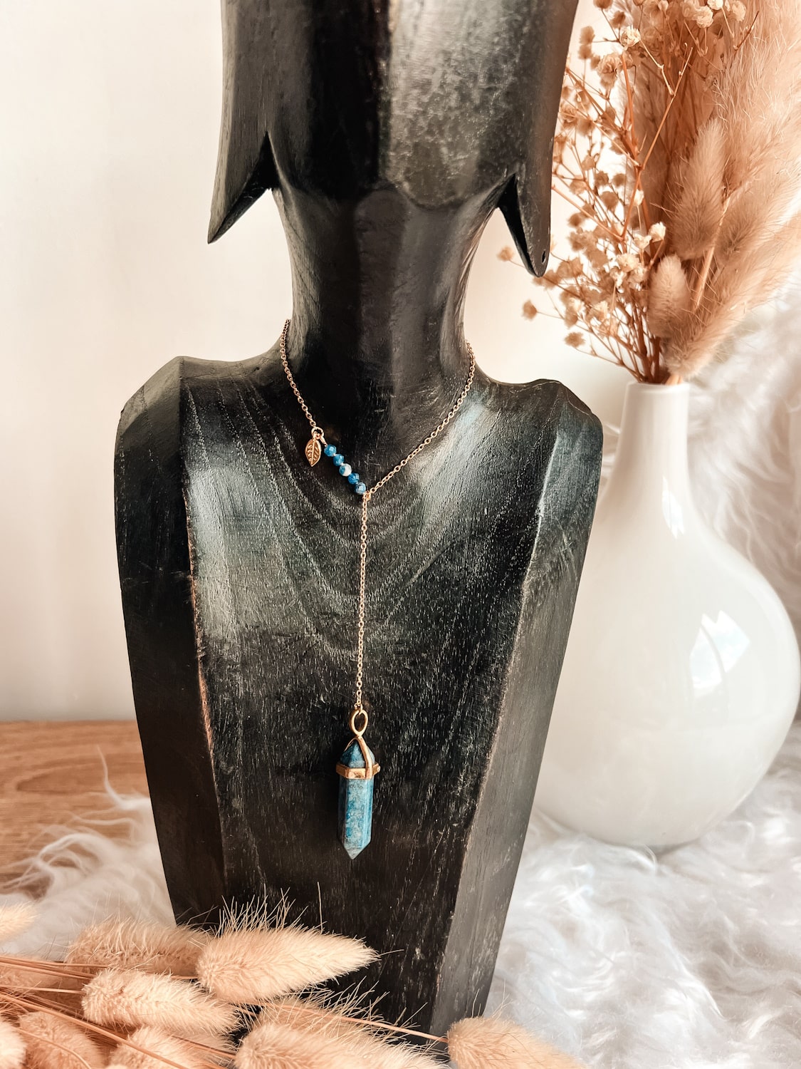 Colliers Pendentif cristal en Pierre Naturelle - Bijoux Énergétiques