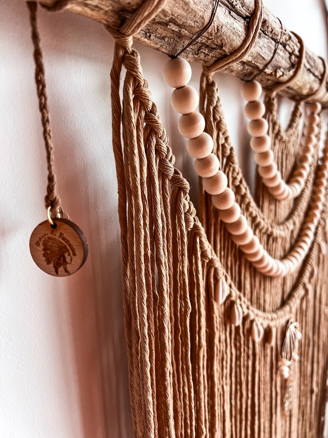 Tenture murale macramé APONI