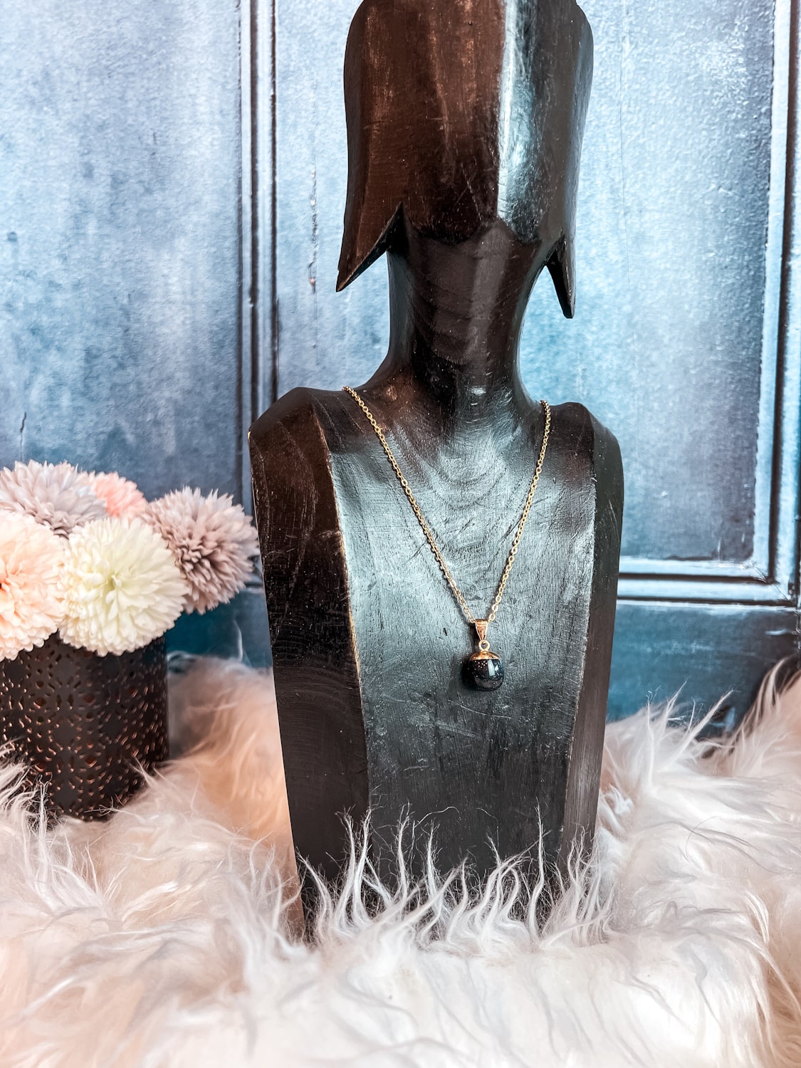 Collier pendentif en pierre naturelle - Bijoux NAYA