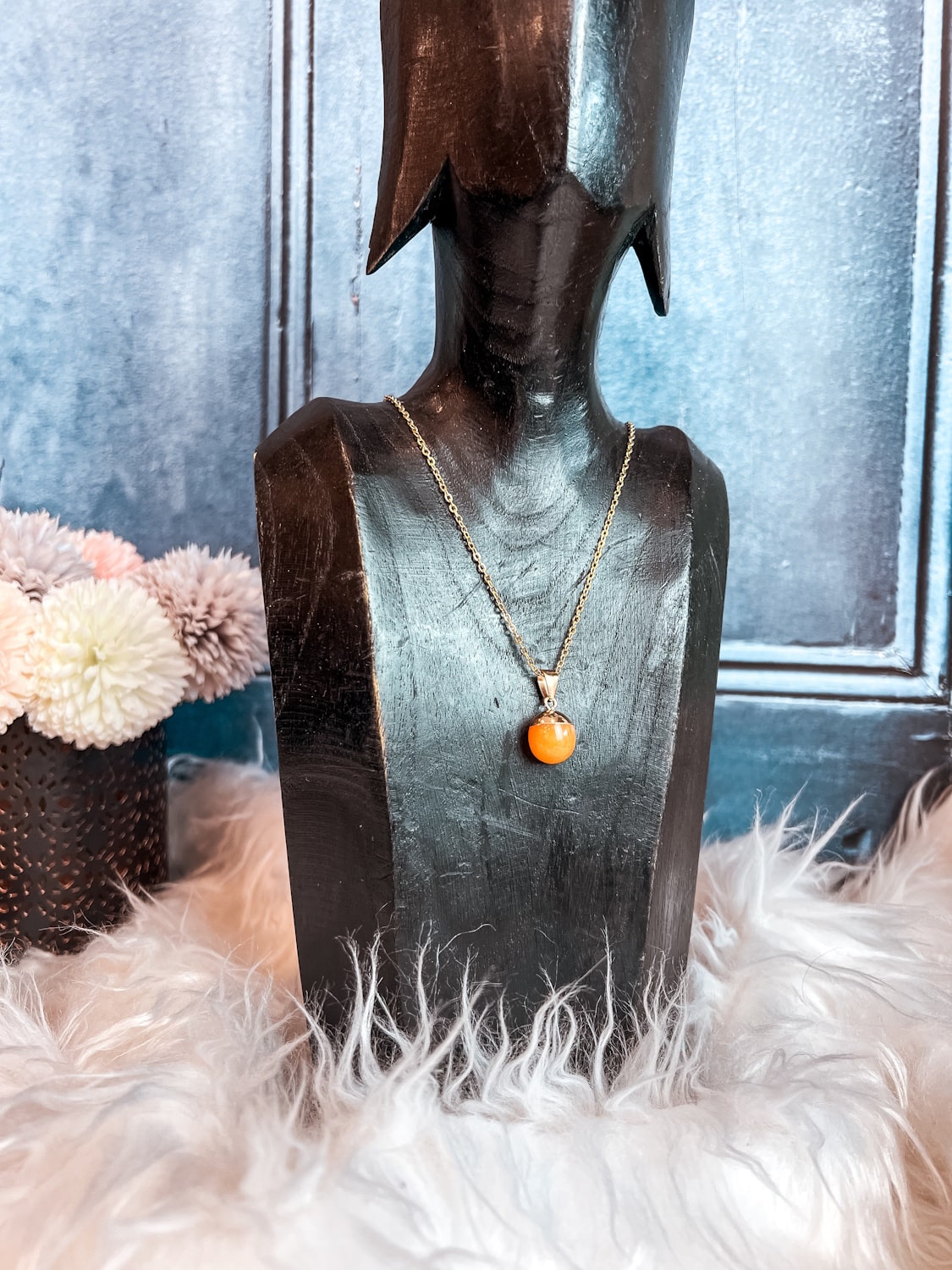 Collier pendentif en pierre naturelle - Bijoux NAYA