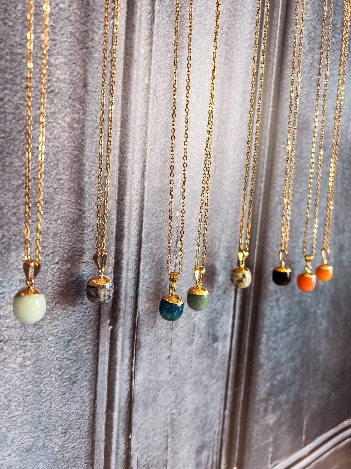 Collier pendentif en pierre naturelle - Bijoux NAYA