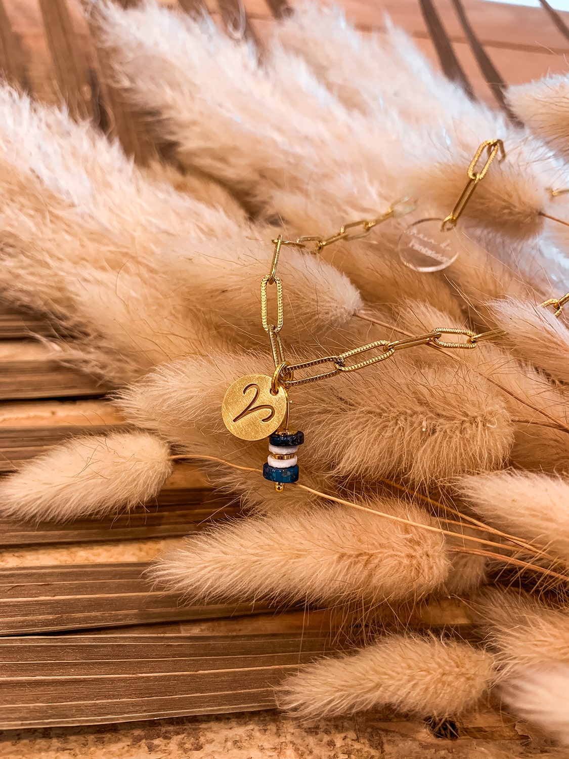 Collection dorée astro & perles gemmes