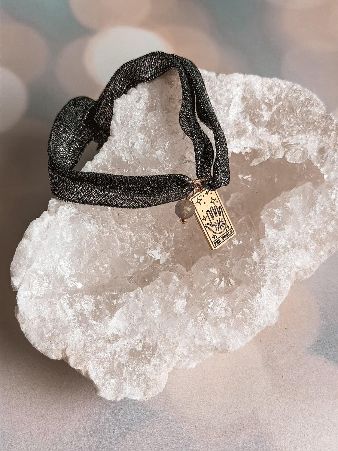 Bijou carte tarot - Bracelet pailleté