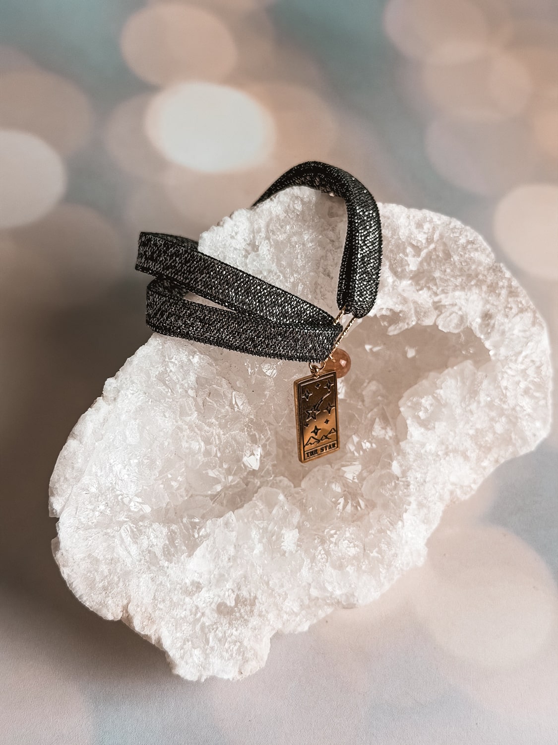 Bijou carte tarot - Bracelet pailleté