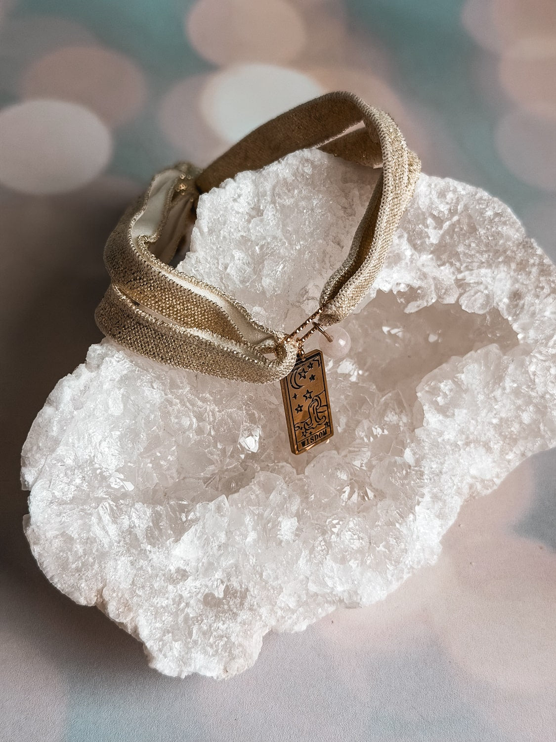 Bijou carte tarot - Bracelet pailleté