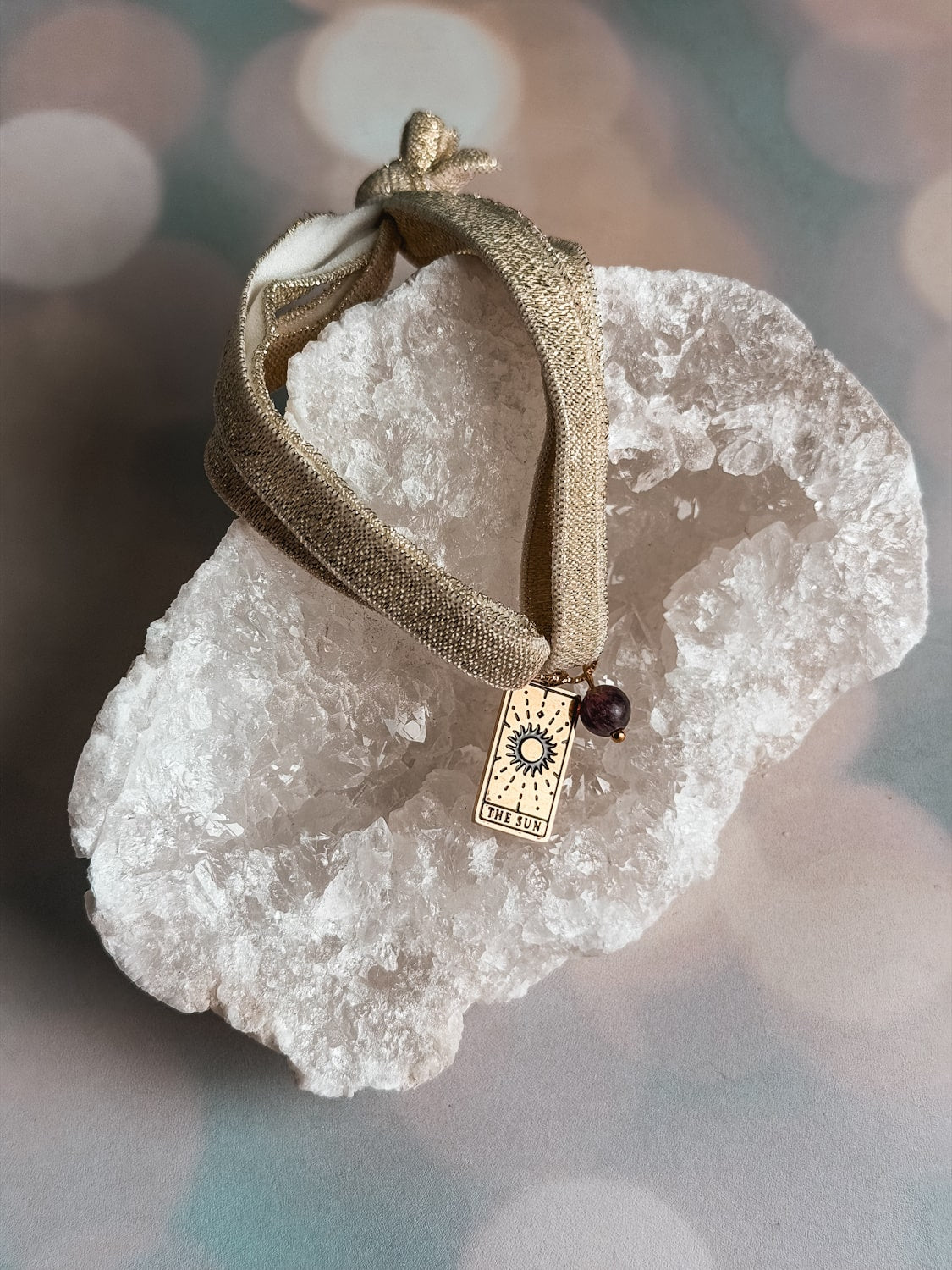 Bijou carte tarot - Bracelet pailleté