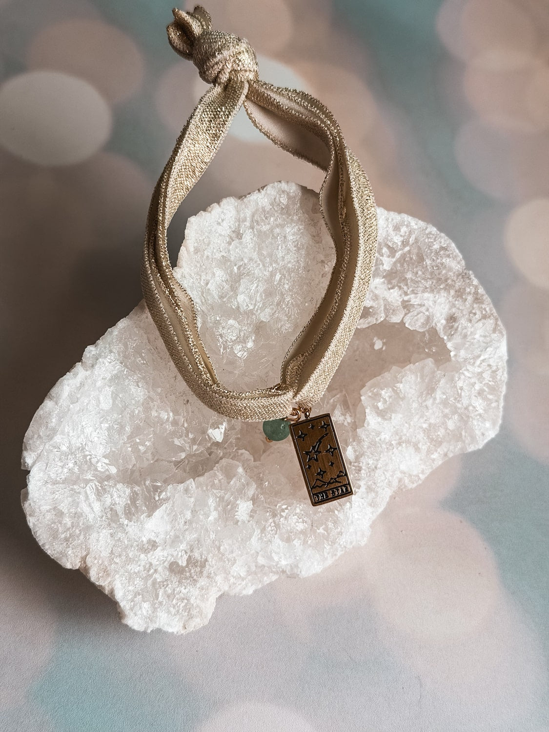 Bijou carte tarot - Bracelet pailleté