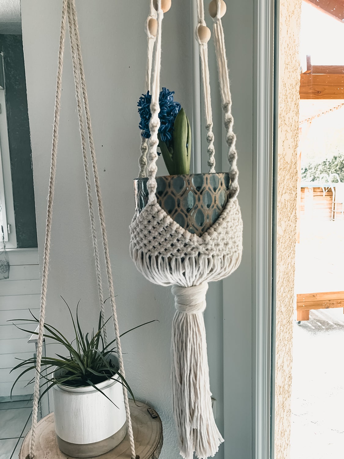 Suspension plantes macramé AMA