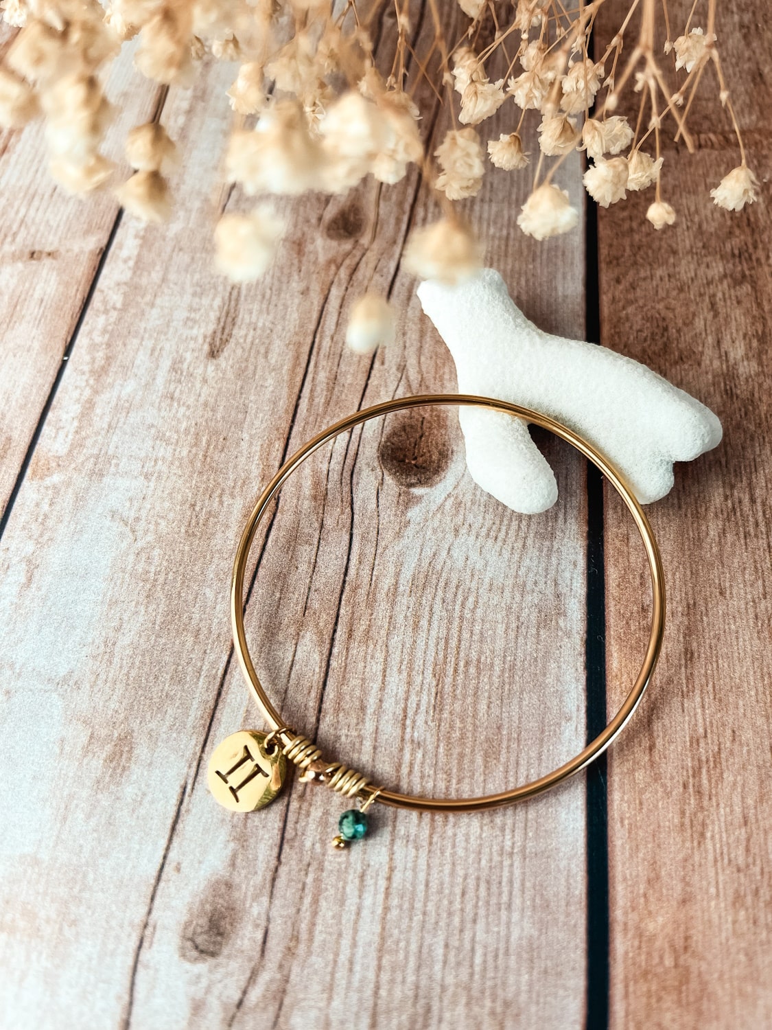 Bijoux signe astrologique jonc doré