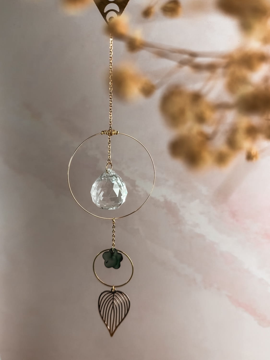 Attrape soleil cristal artisanal - vue principale