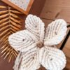 DIY ma fleur en macramé